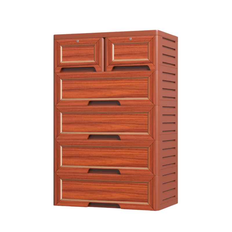 Attire Emperor Wardrobe 5D – Teakwood -Pigment Painting-14019